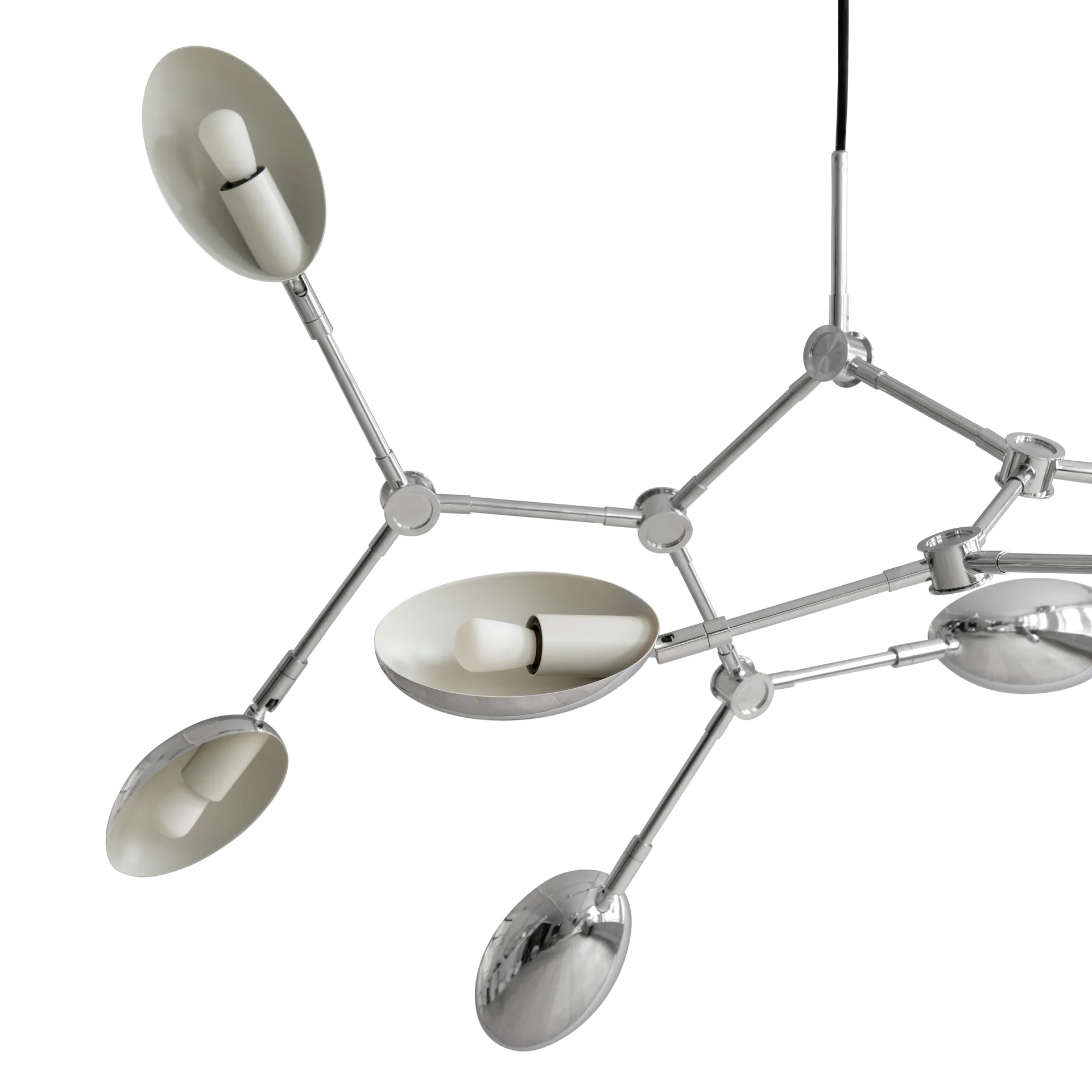 Drop Chandelier chandelier mini, Chrome 101 Copenhagen
