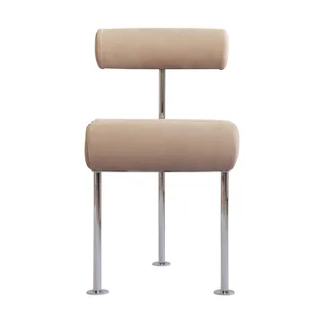 Hiro dining chair - Stainless steel-nubuck - 101 Copenhagen