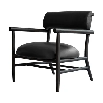 Nama lounge chair - Aniline leather black - 101 Copenhagen