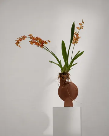Sphere Bubl vase Midi - Terracotta - 101 Copenhagen