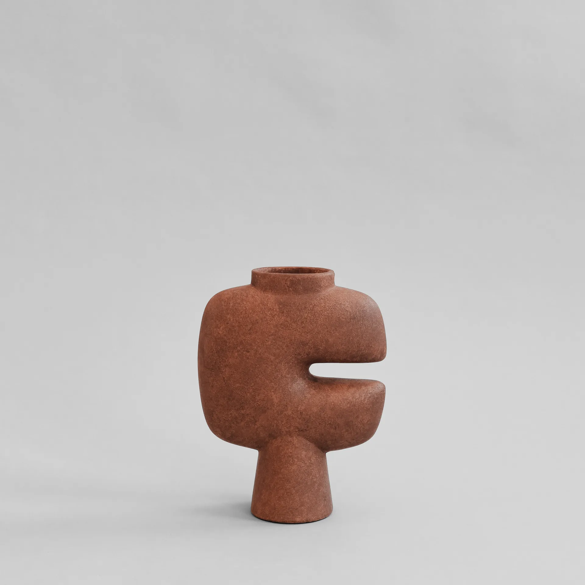 Tribal vase medio, Terracotta 101 Copenhagen