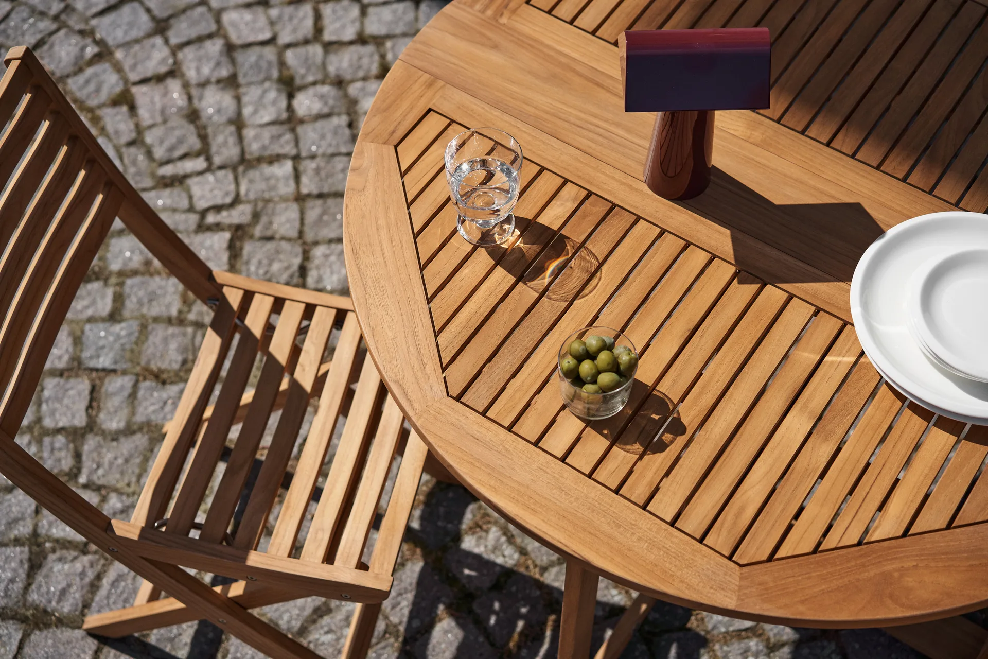 Aneboda folding table, Teak 1898