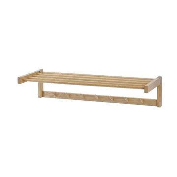 Bäckebo hat rack - Oak, 7 knobs - 1898