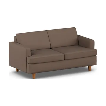 Binga 2,5-seater sofa bed - Jump Brown 1955-oak-stained ash - 1898