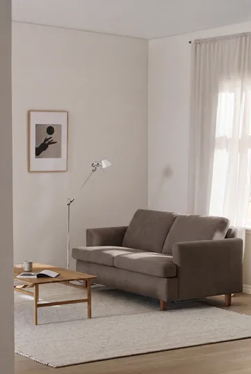 Binga 2,5-seater sofa bed - Jump Brown 1955-oak-stained ash - 1898