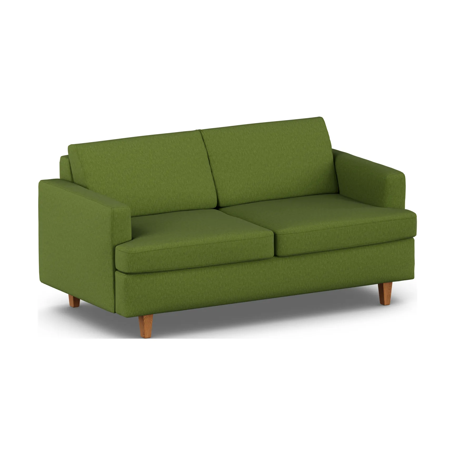 Binga 2,5-seater sofa bed, Luiza Green 3975-oak 1898