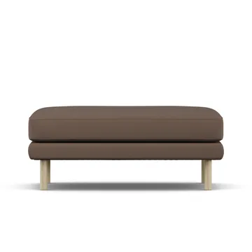Bredhult footstool - Jump Brown 1955-white-oiled oak - 1898