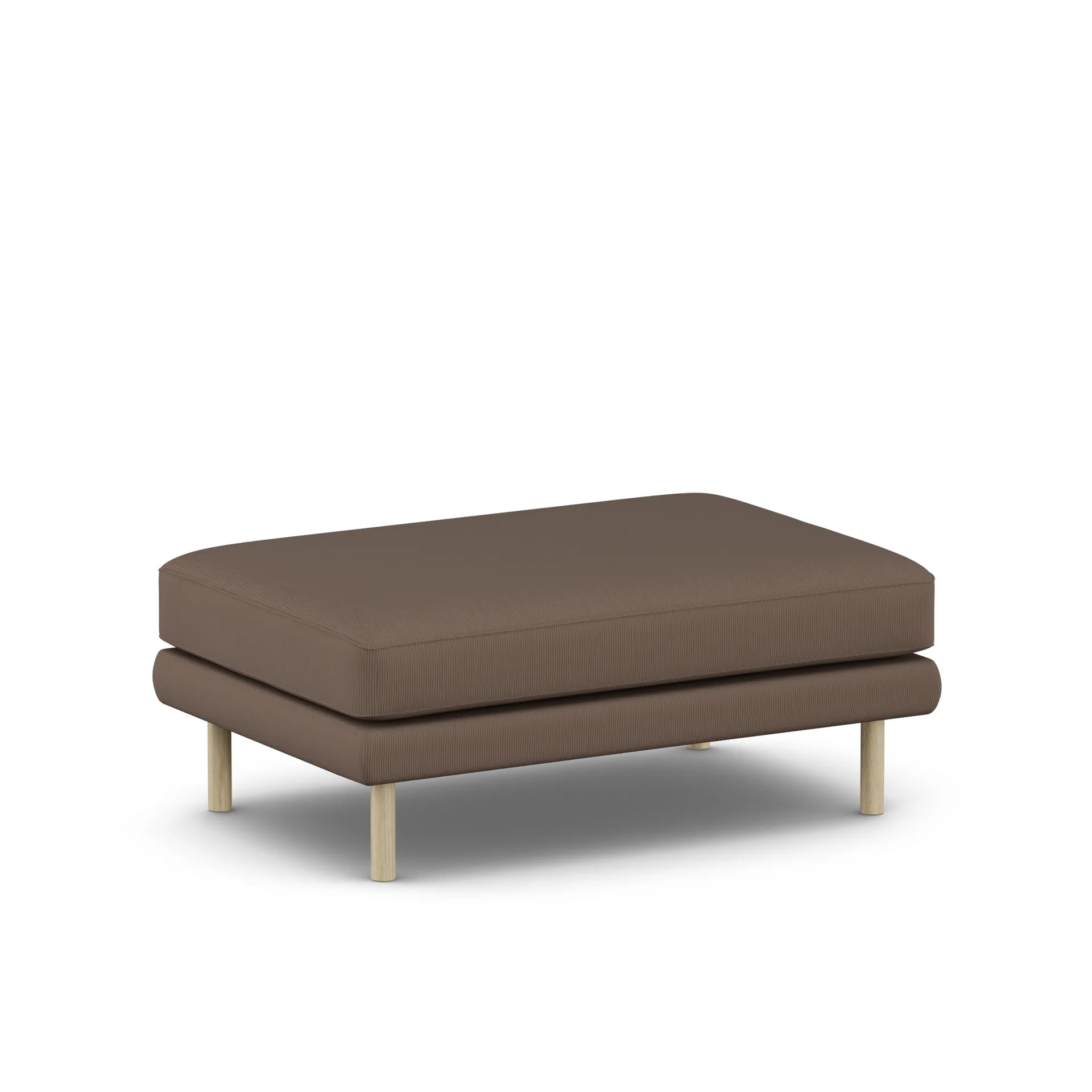 Bredhult footstool, Jump Brown 1955-white-oiled oak 1898