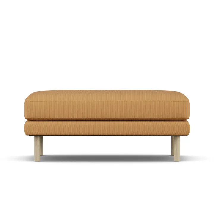 Bredhult footstool - Jump Honey 1959-white-oiled oak - 1898
