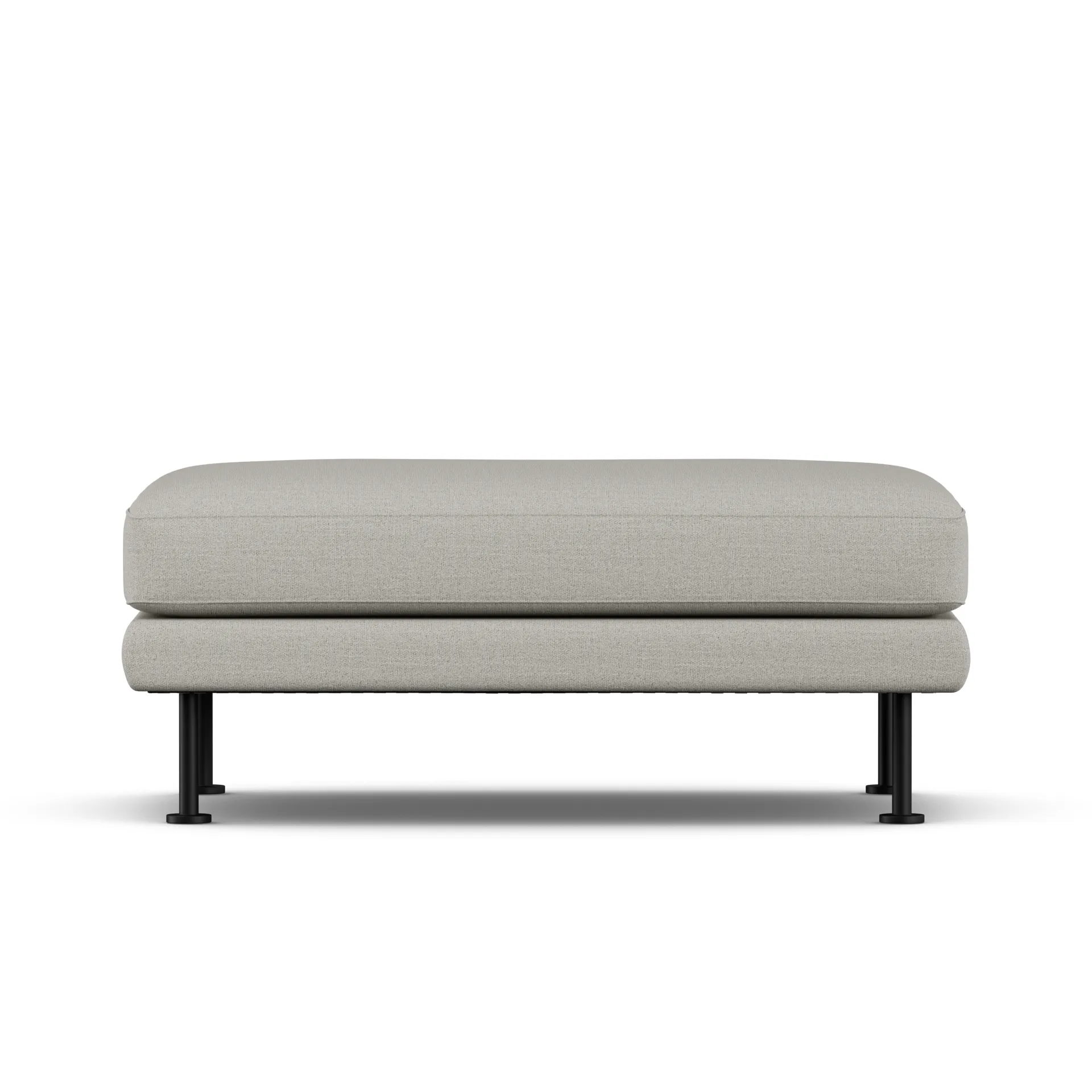 Bredhult footstool, Same Grey 6673-black steel 1898