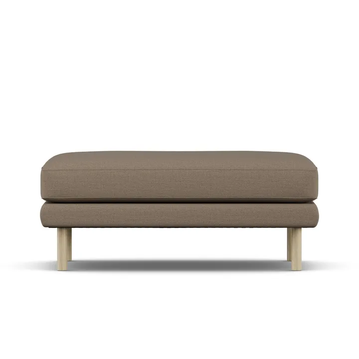 Bredhult footstool - Same Mole 6674-white-oiled oak - 1898