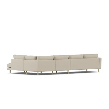 Bredhult sofa - Bern Beige 0341-white-oiled oak, 4-seater B1 - 1898
