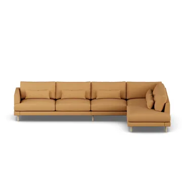Bredhult sofa - Jump Honey 1959-white-oiled oak, 4-seater B1 - 1898