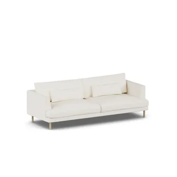 Bredhult sofa - Jump Off White 1954-white-oiled oak, 3-seater - 1898