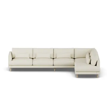 Bredhult sofa - Oslo Nature 1540-white-oiled oak, 4-seater B1 - 1898