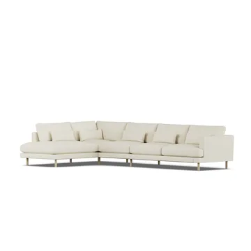 Bredhult sofa - Oslo Nature 1540-white-oiled oak, 4-seater B2 - 1898
