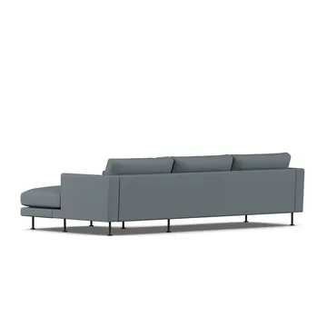 Bredhult sofa - Same Blue 6678-black steel, 2,5-seater C1 - 1898