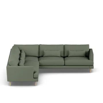 Bredhult sofa - Same Forest 6677-white-oiled oak, corner sofa F - 1898