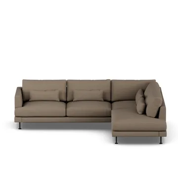 Bredhult sofa - Same Mole 6674-black steel, 3-seater A1 - 1898