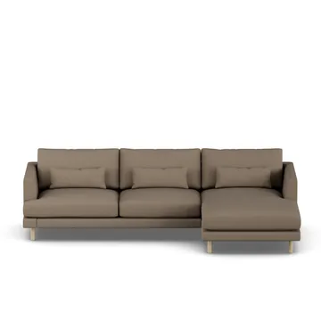 Bredhult sofa - Same Mole 6674-white-oiled oak, 2,5-seater C1 - 1898