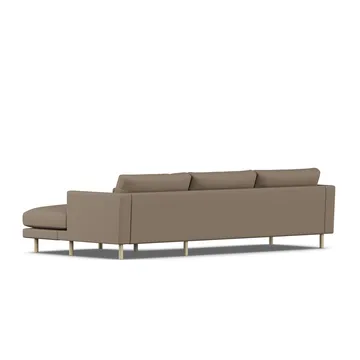 Bredhult sofa - Same Mole 6674-white-oiled oak, 2,5-seater C1 - 1898
