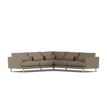 Bredhult sofa - Same Mole 6674-white-oiled oak, corner sofa F - 1898
