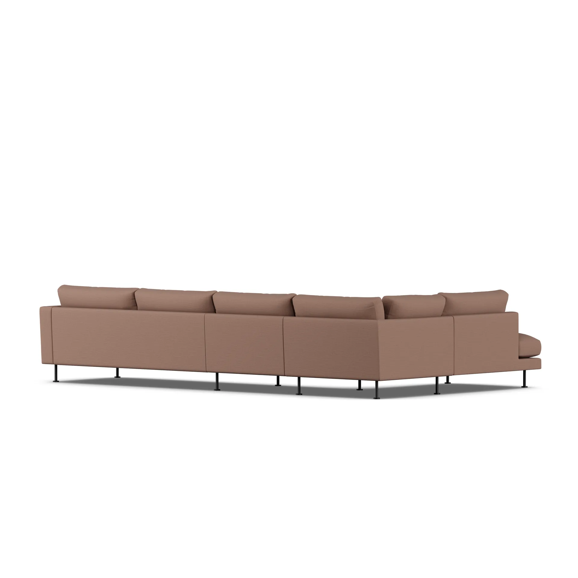 Bredhult sofa, Same Rust 6675-black steel, 4-seater B2 1898