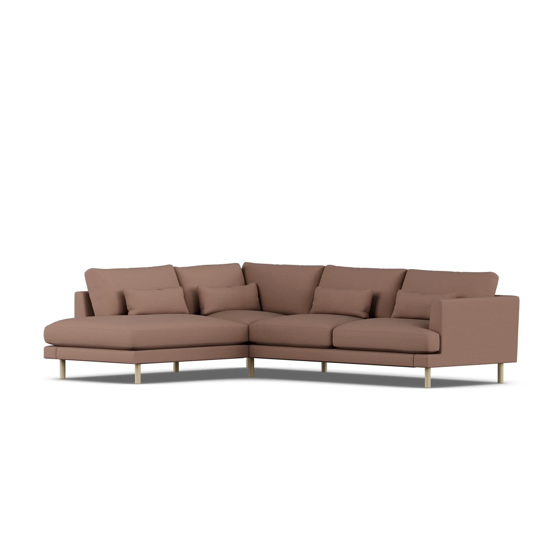 Bredhult sofa, Same Rust 6675-white-oiled oak, 3-seater A2 1898