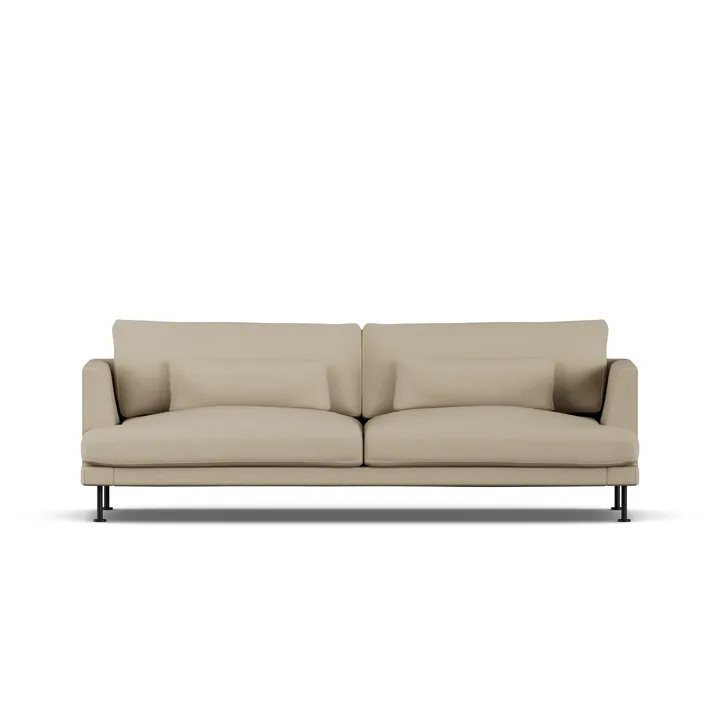 Bredhult sofa - Same Sand 6672-black steel, 3-seater - 1898