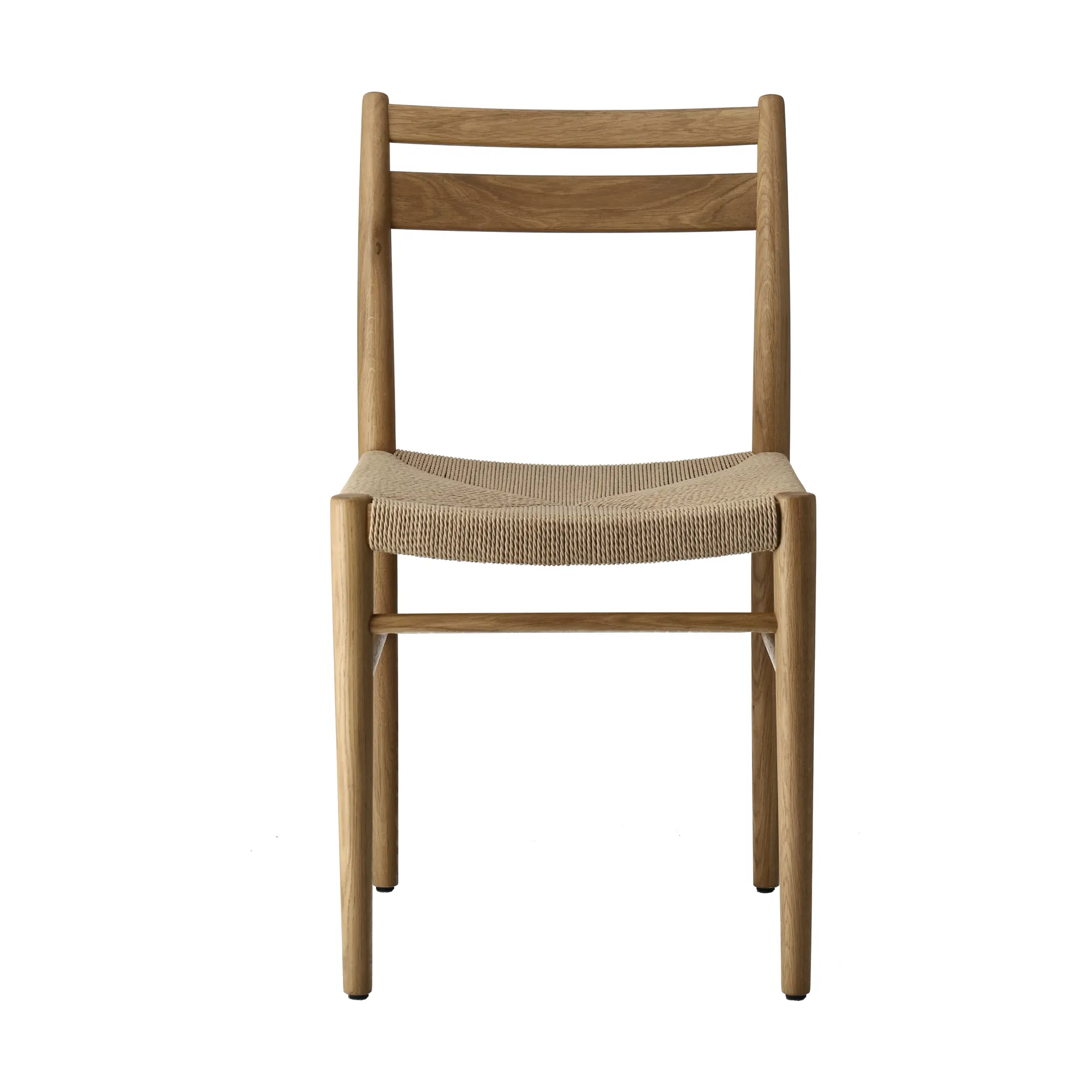 Fridhem dining chair, Lacquered oak-natural weave, 4-pack 1898