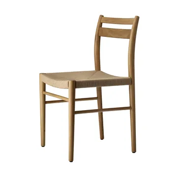 Fridhem dining chair, Lacquered oak-natural weave, 4-pack - 1898