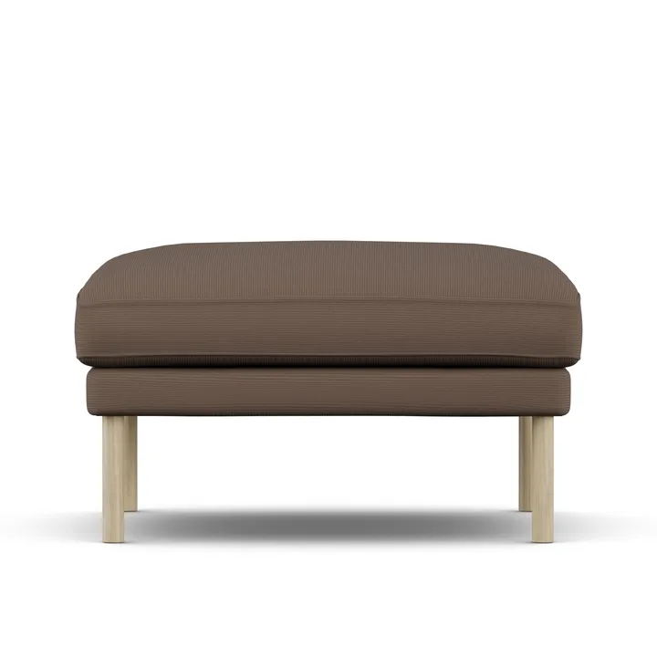 Linnevik footstool - Jump Brown 1955-white-oiled oak - 1898