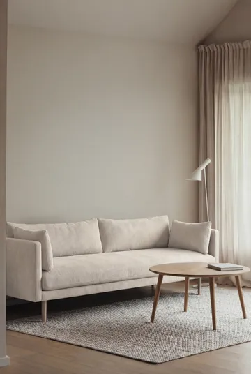 Linnevik sofa - Jump Off White 1954-white-oiled oak, 4-seater - 1898