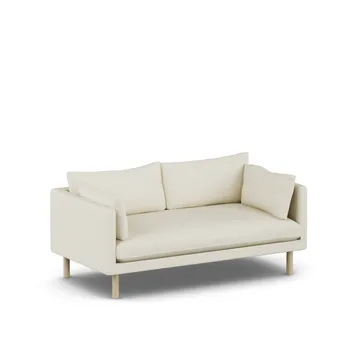 Linnevik sofa - Oslo Nature 1540-white-oiled oak, 2-seater - 1898