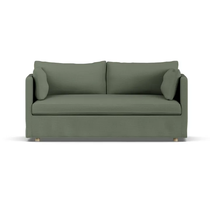 Linnevik sofa - Same Forest 6677-white-oiled oak, 2-seater, with skirt - 1898