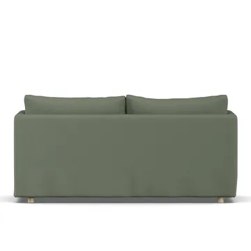 Linnevik sofa - Same Forest 6677-white-oiled oak, 2-seater, with skirt - 1898