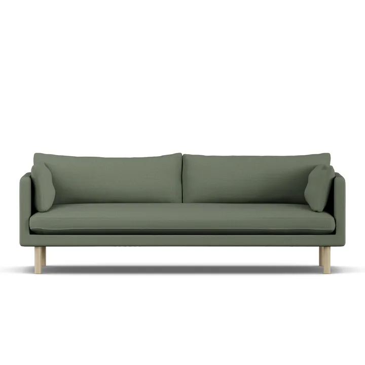 Linnevik sofa - Same Forest 6677-white-oiled oak, 4-seater - 1898