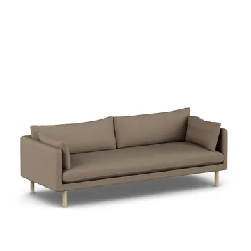 Linnevik sofa - Same Mole 6674-white-oiled oak, 4-seater - 1898