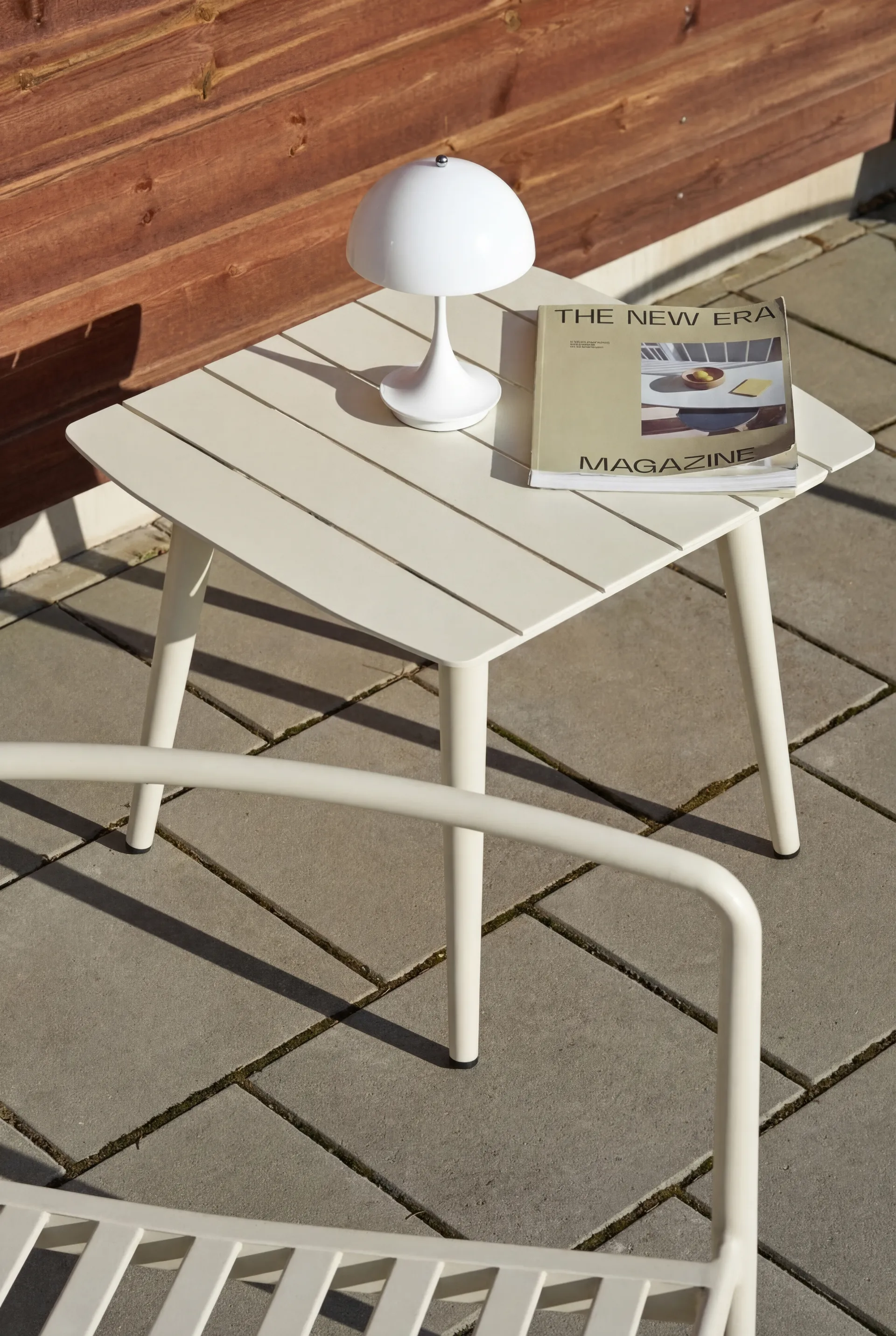 Marsala side table, Off white, 55x50 cm 1898