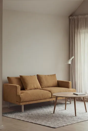 Sjövik sofa - Jump Honey 1959-white-oiled oak, 2,5-seater - 1898