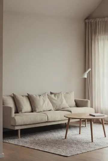 Sjövik sofa - Luiza Beige 3981-white-oiled oak, 3,5-seater - 1898
