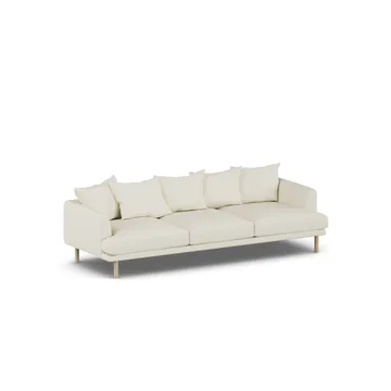 Sjövik sofa - Oslo Nature 1540-white-oiled oak, 3,5-seater - 1898