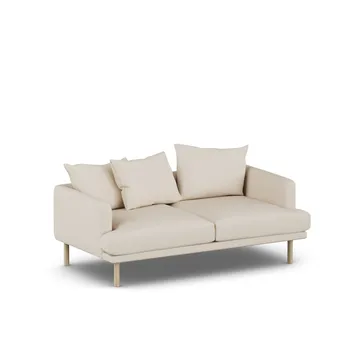 Sjövik sofa - Same Beige 6670-white-oiled oak, 2,5-seater - 1898