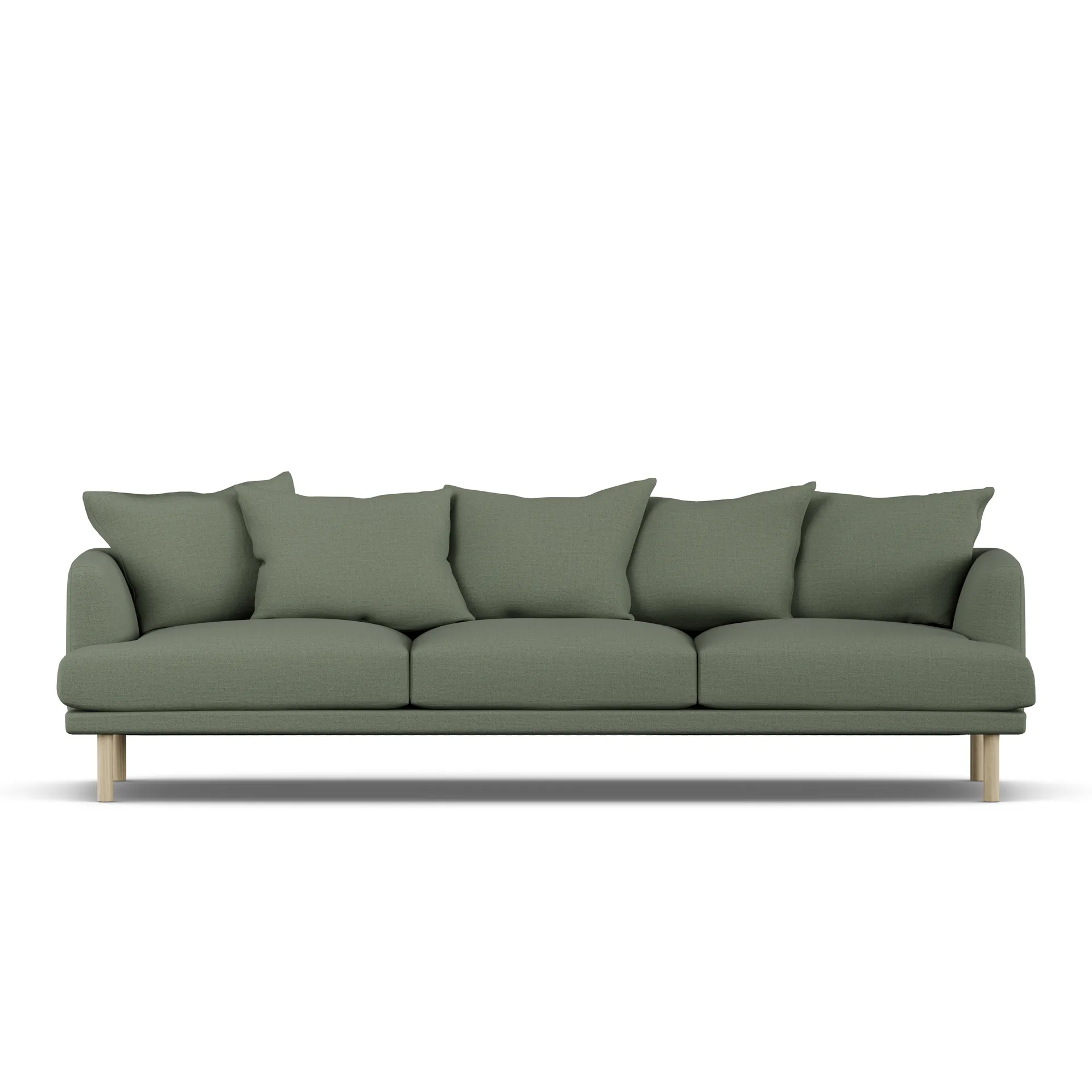 Sjövik sofa, Same Forest 6677-white-oiled oak, 3,5-seater 1898