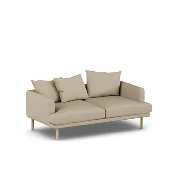 Sjövik sofa - Same Sand 6672-white-oiled oak, 2,5-seater - 1898