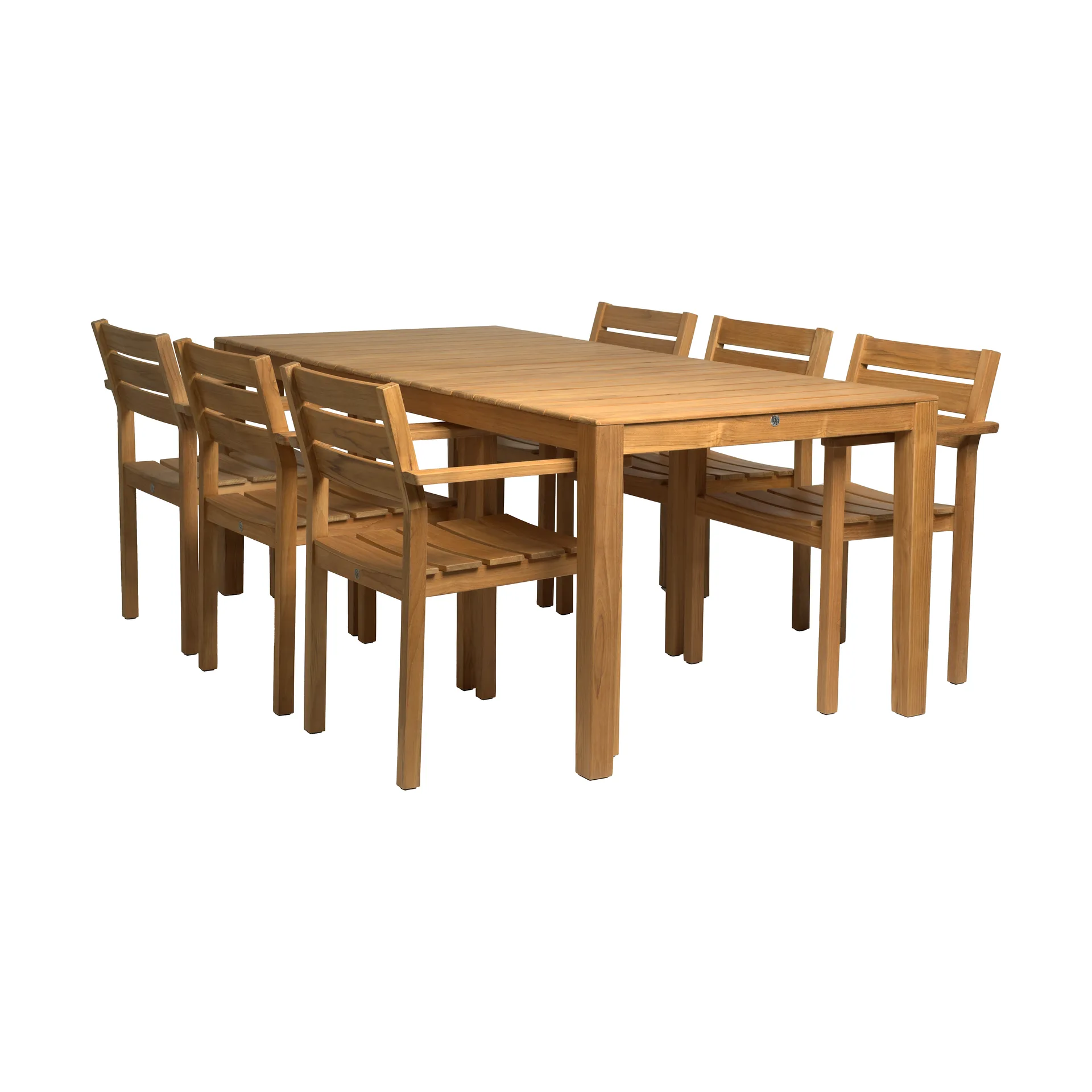 Sköndal dining set with 6 chairs teak,  1898