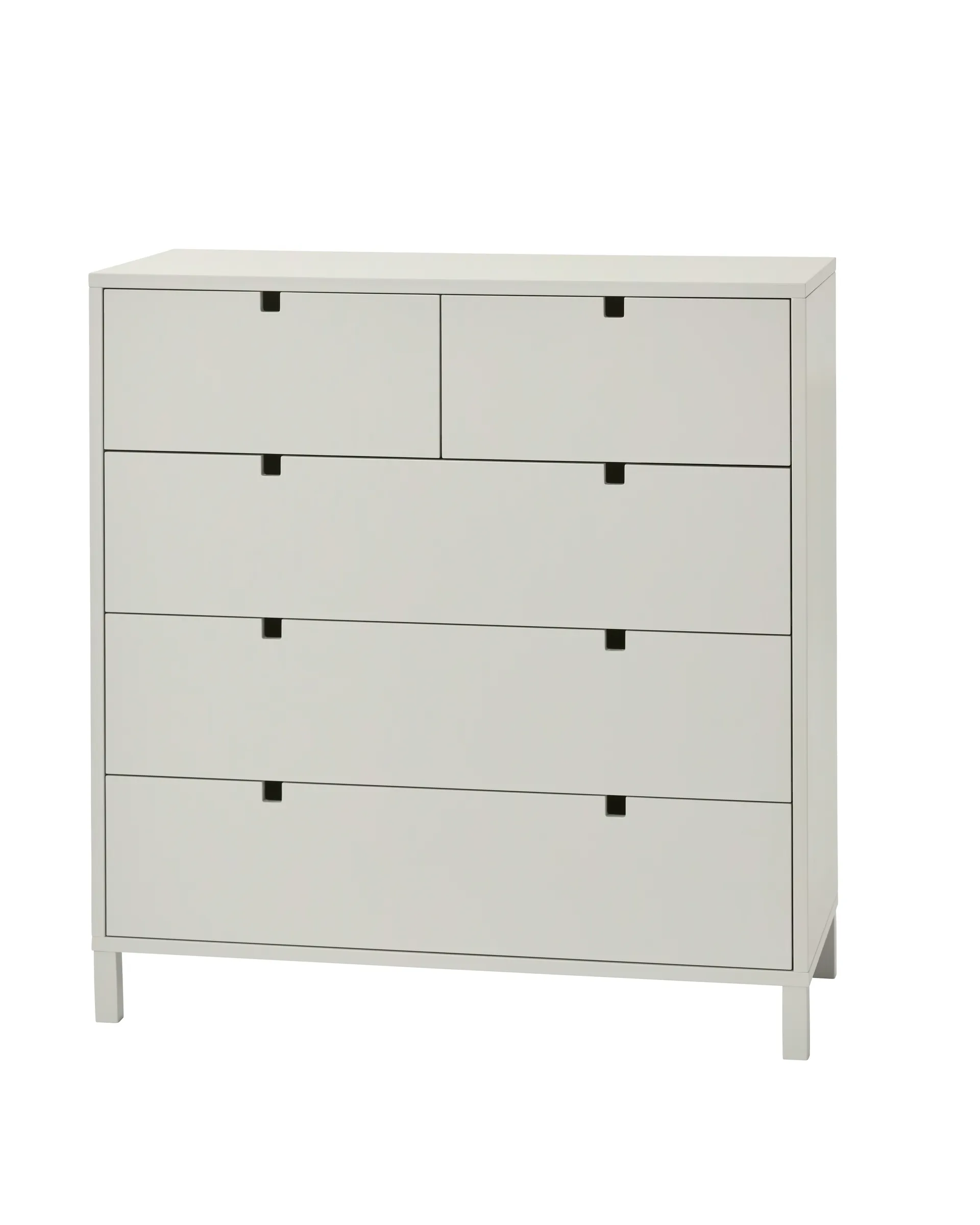 Square dresser 2+3 drawers, Sand 1898