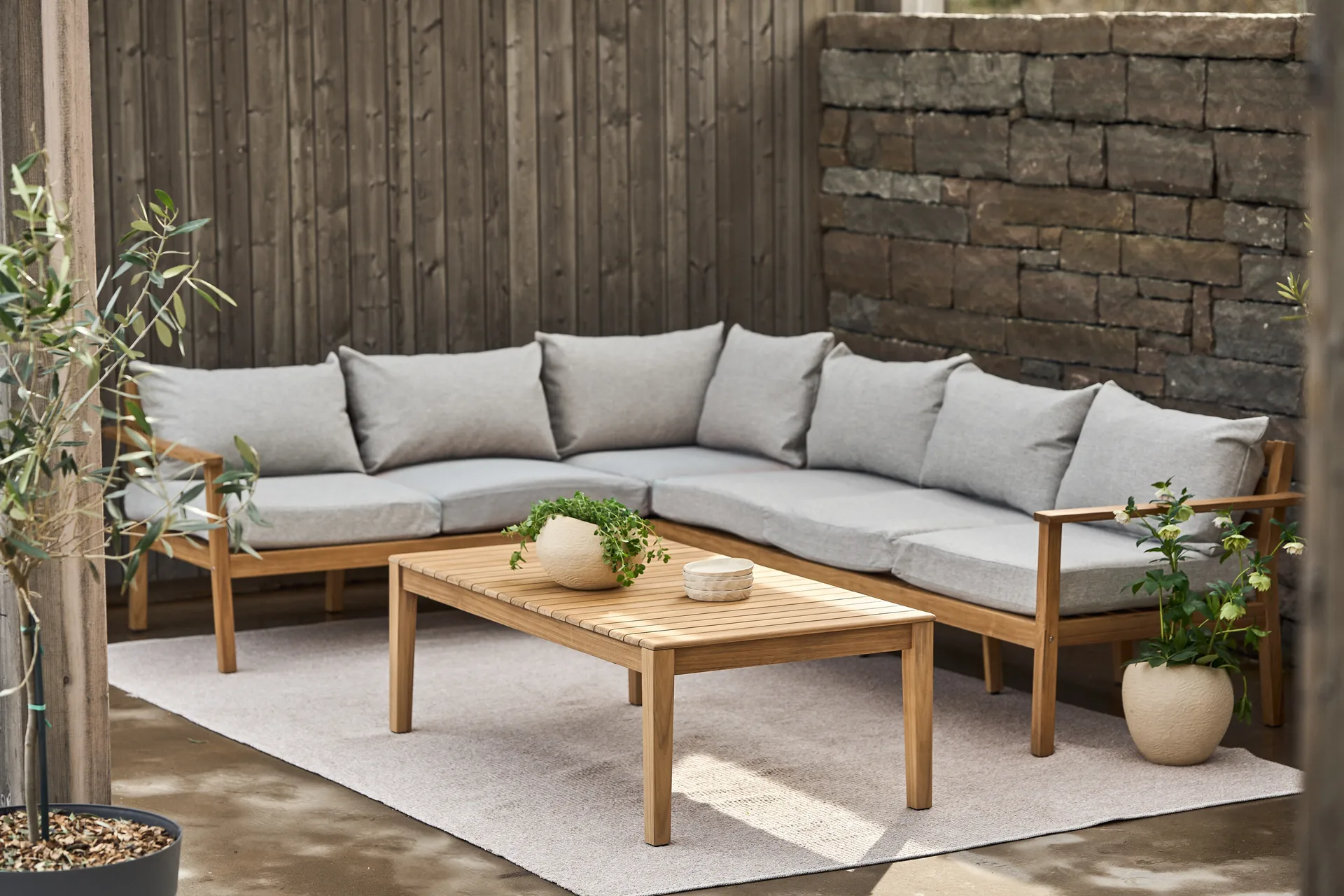 Stockaryd coffee table, Teak 1898
