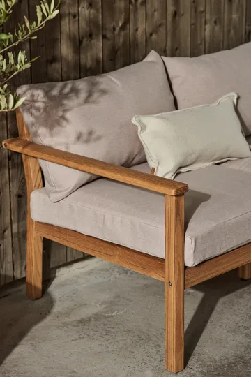 Stockaryd sofa 3-seater teak/beige - 1898