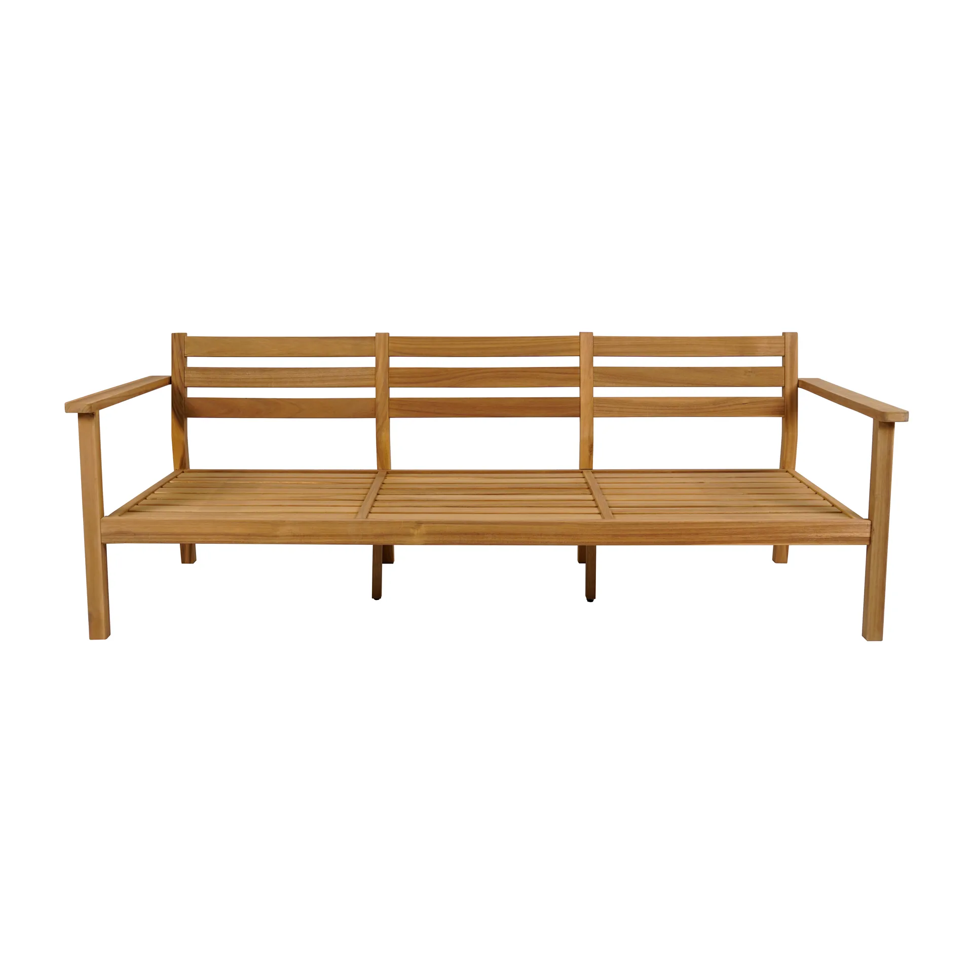 Stockaryd sofa 3-seater teak/dark grey,  1898
